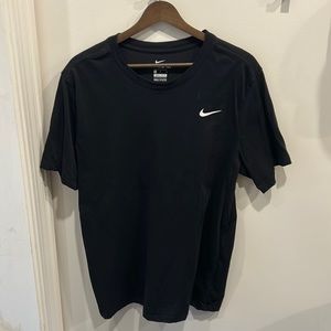 Large Black Nike Dri-Fit T-shirt